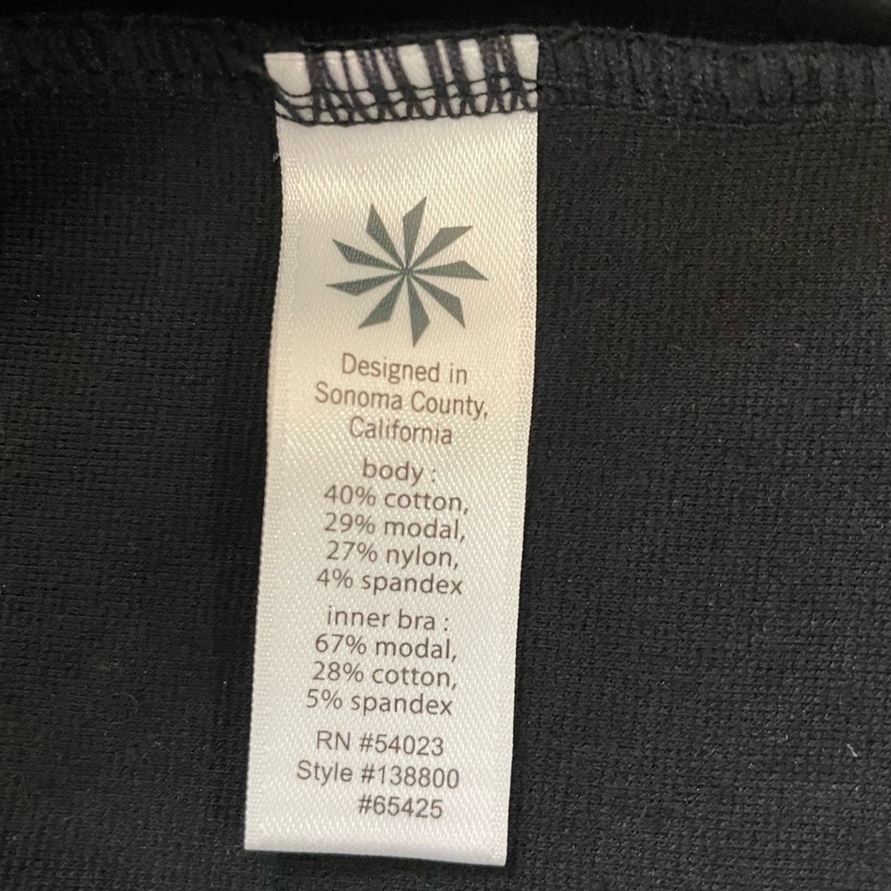 Athleta Whirlwind Racerback Dress in Black XS - Picture 6 of 7